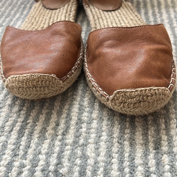 Eileen Fisher Espadrilles - Size 8 - Leather - GUC - Picture 5 of 6